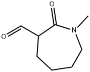 1H-Azepine-3-carboxaldehyde, hexahydro-1-methyl-2-oxo- (9CI) 结构式