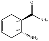 TRANS-2-AMINO-4-CYCLOHEXENE-1-CARBOXAMIDE 结构式