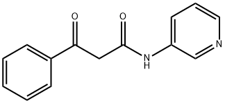 3-氧代-3-苯基-N-(3-吡啶基)丙酰胺 结构式