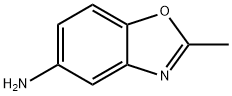 2-甲基-5-氨基苯并恶唑 结构式