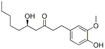 (R)-5-Hydroxy-1-(4-hydroxy-3-methoxyphenyl)decane-3-one 结构式