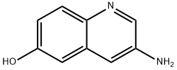 3-氨基-6-羟基基喹啉 结构式