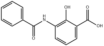 Benzoic acid, 3-(benzoylamino)-2-hydroxy- (9CI) 结构式