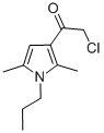 2-氯-1-(2,5-二甲基-1-丙基-1H-吡咯-3-基)乙-1-酮 结构式