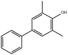 3,5-DIMETHYLBIPHENYL-4-OL 结构式