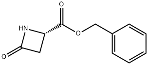 (S)-4-氧代-2-氮杂环丁烷羧酸苄酯 结构式