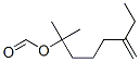 2-Methyl-6-methylene-2-octanol formate 结构式