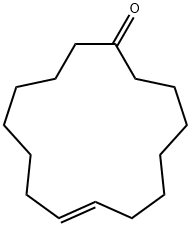 cyclopentadec-8-en-1-one 结构式