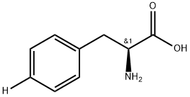 L-[4-3H]PHENYLALANINE 结构式
