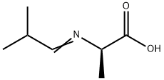 D-Alanine, N-(2-methylpropylidene)- (9CI) 结构式