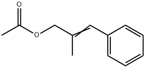 Acetic acid 2-methyl-3-phenyl-2-propenyl ester 结构式