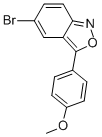 5-Bromo-3-(4-methoxyphenyl)-2,1-benzisoxazole 结构式