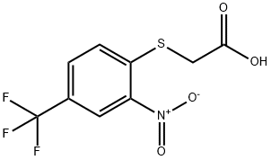 2-((2-Nitro-4-(trifluoromethyl)phenyl)thio)aceticacid