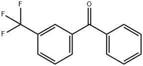 3- (三氟甲基) 二苯酮 结构式