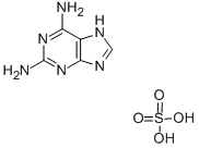 2,6-硫酸二氨基嘌呤 结构式