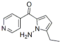 Methanone, (1-amino-5-ethyl-1H-pyrrol-2-yl)-4-pyridinyl- (9CI) 结构式