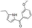 Methanone, (5-ethyl-1H-pyrrol-2-yl)(3-methoxyphenyl)- (9CI) 结构式