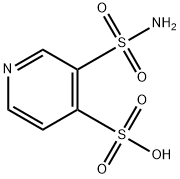 4-磺酸基吡啶-3-磺酰胺 结构式