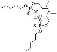 ZINC(II) BIS(O,O'-DI-N-PENTYL DITHIOPHOSPHATE) 结构式