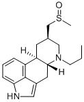 亚砜基甲磺酸培高利特 结构式