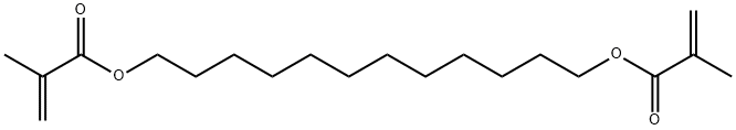 2-甲基-2-丙烯酸-1,12-十二双醇酯 结构式