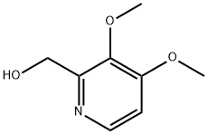 2-羟甲基-3,4-二甲氧基吡啶 结构式