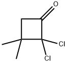 Cyclobutanone,  2,2-dichloro-3,3-dimethyl- 结构式