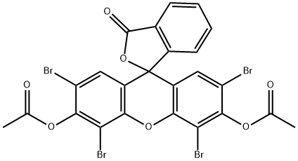 曙红双乙酸酯 结构式