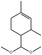 4-(Dimethoxymethyl)-1,3-dimethyl-1-cyclohexene 结构式