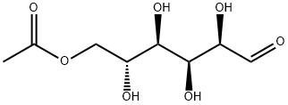 6-O-乙酰基-D-葡萄糖 结构式
