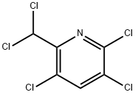 PYRIDINE, 2,3,5-TRICHLORO-6-(DICHLOROMETHYL)- 结构式