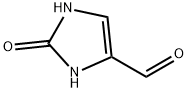 2,3-Dihydro-2-oxo-1H-imidazol-4-carboxaldehyde 结构式