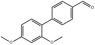 2',4'-二甲氧基-[1,1'-联苯]-4-甲醛 结构式