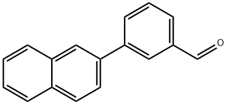 3-(6-(Methoxycarbonyl)naphthalen-2-yl)benzaldehyde 结构式
