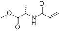 Alanine, N-(1-oxo-2-propenyl)-, methyl ester (9CI) 结构式