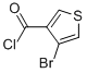 4-BROMOTHIOPHENE-3-CARBONYL CHLORIDE 结构式