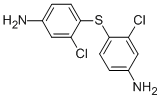 4,4-DIAMINO-2,2'-DICHLORODIPHENYL DISULFIDE 结构式