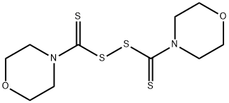 4,4'-(dithiodicarbonothioyl)dimorpholine 结构式