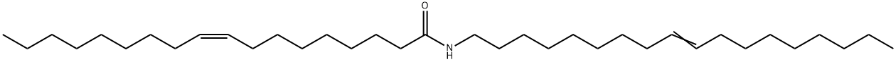 N-(9Z)-9-十八碳烯-1-基-油酸酰胺 结构式