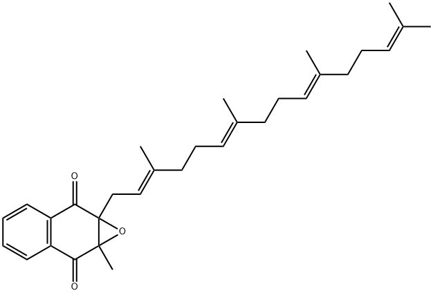 MENAQUINONE 4 2,3-EPOXIDE 结构式
