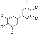 DIPHENYL-3,3',4,4',5,5'-D6 结构式