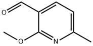2-甲氧基-6-甲基烟醛 结构式