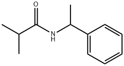 PropanaMide, 2-Methyl-N-(1-phenylethyl)- 结构式