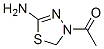 1,3,4-Thiadiazol-2-amine, 4-acetyl-4,5-dihydro- (9CI) 结构式