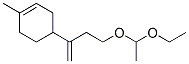 4-[3-(1-ethoxyethoxy)-1-methylenepropyl]-1-methylcyclohexene 结构式