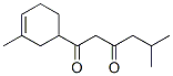 5-methyl-1-(3-methylcyclohex-3-enyl)hexane-1,3-dione 结构式