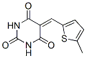 5-(5-Methylthiophen-2-ylmethylene)barbituric acid 结构式