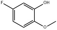 5-氟-2-甲氧基苯酚 结构式
