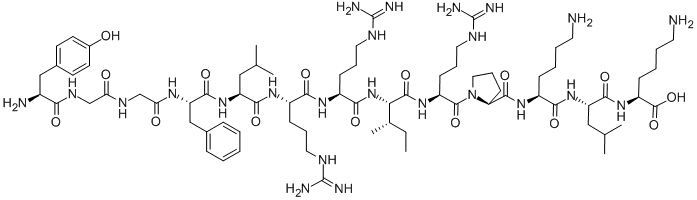 强啡肽 A (1-13) 结构式