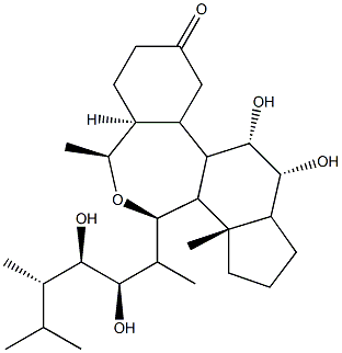 芸苔素内酯 结构式